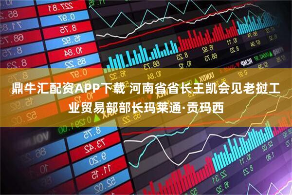 鼎牛汇配资APP下载 河南省省长王凯会见老挝工业贸易部部长玛莱通·贡玛西