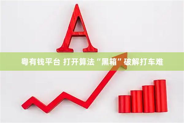 粤有钱平台 打开算法“黑箱”破解打车难